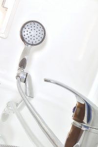 Bailey Pursuit Inboard Shower Unit-with Ceramic Ball Mixer Tap and Ecocamel Shower Head