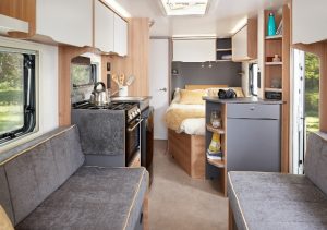 Bailey Discovery D4-4 lounge to bedroom