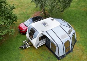 Bailey Discovery awning from above
